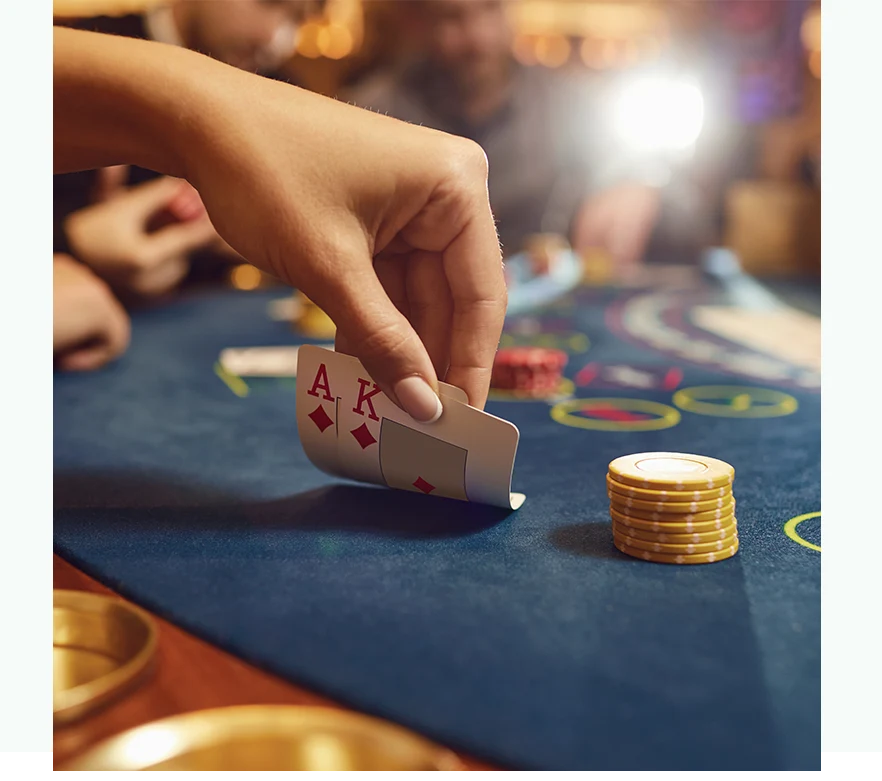 poker dans un casino